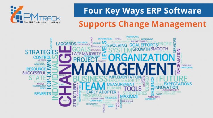 Four Key Ways ERP Software Supports Change Management